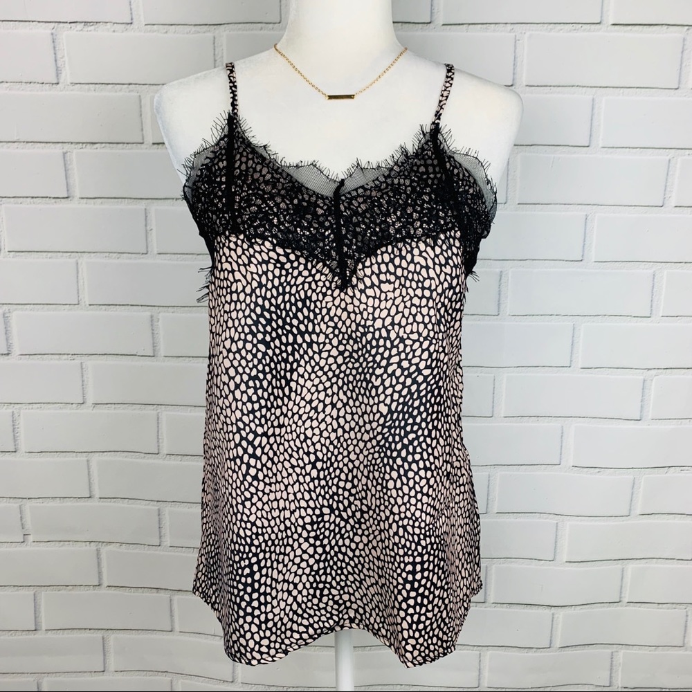 🔥HOTTT🔥Leopard Print Lace Cami Casual Tank Top Large NWT - Picture 7 of 9